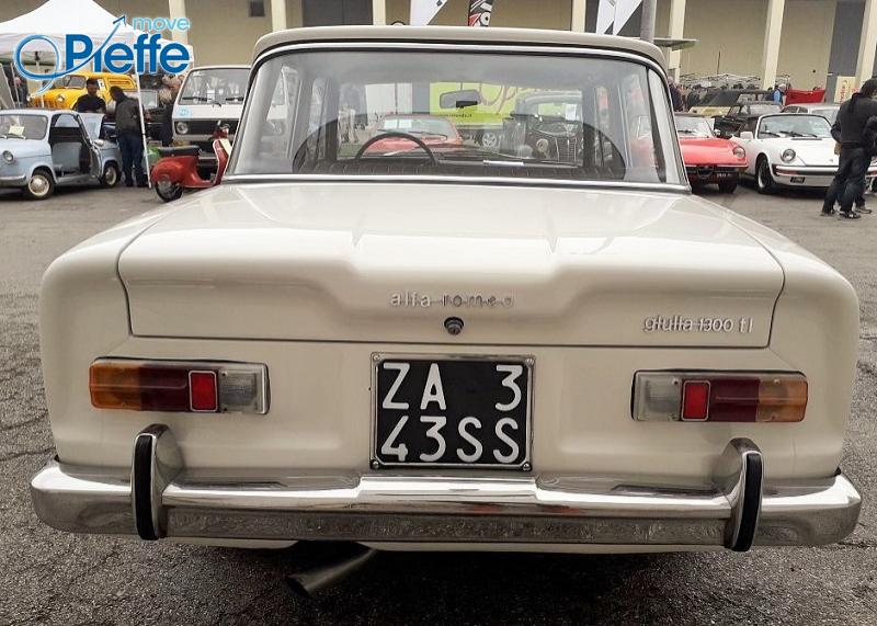 Alfa Romeo Giulia 1300 Ti Pedaliera Bassa Furgoni