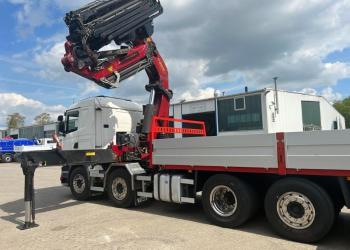 Scania R 520 , con gru' Palfinger 85000, euro 6