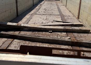 SEMIRIMORCHIO VIBERTI 125 PS LUNGH. 12,50 CON SPONDE