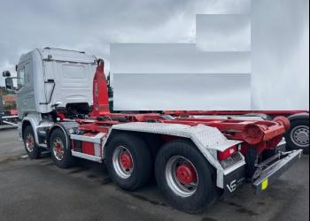SCANIA R490 8X4 SCARRABILE CON GANCIO, ANNO 2014