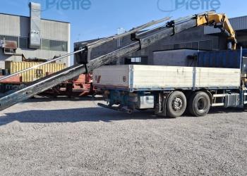 MAN TGS 26.400 PIANALE CON GRU EFFER