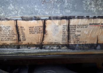 Motore Detroit diesel serie 50 per ricambi