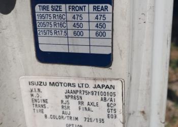 Isuzu 75 compattatore, cambio autom. 2008