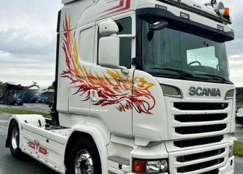 Trattore Scania R 520, V8, anno 2014, euro 6