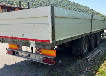 SEMIRIMORCHIO VIBERTI 125 PS LUNGH. 12,50 CON SPONDE