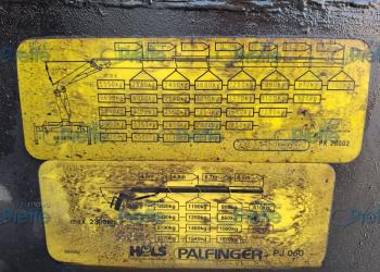 MERCEDES ACTROS 2544 GRU PALFINGER PK 20002 PERFORMANCE