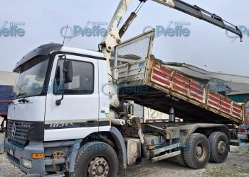 MERCEDES BENZ ACTROS 1831 K,  GRU BONFIGLIOLI 15.000 L 3 SFILI
