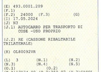 IVECO 330-35 , KM 375.000, 1984 , RIBALTABILE TRILATERALE
