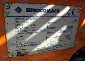 MINIESCAVATORE EUROCOMACH ES-150.3, ORE LAVORATE 4.100