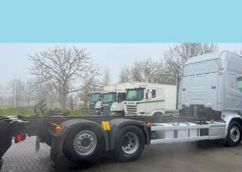 Scania R730 portacasse euro 6, anno 2014