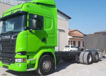 Scania R580 chassis, year 2016, euro 6