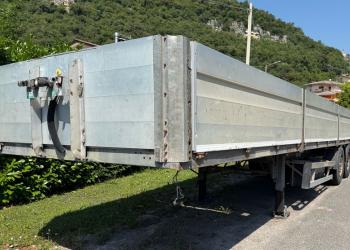 VIBERTI 125 PS semi-trailer, 12.50 m length, with dropsides.