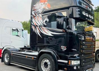 Scania R 580 V8, year 2017, autom. ,km 900,000