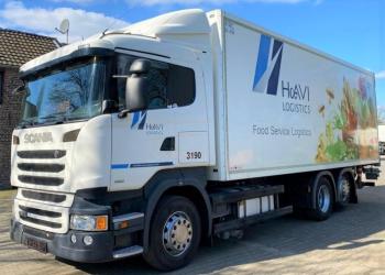 Scania R410, Thermoking refrigerator, year 2014