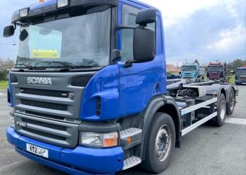 SCANIA P280 ROLL-OFF WITH HOOK, BOX HOLDER 7.0 MT. , YEAR 2010