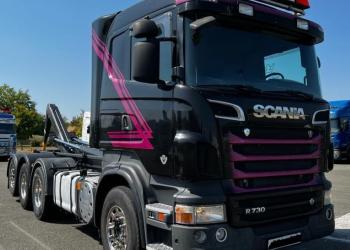 SCANIA R730 8X4 HOOKABLE WITH HOOK, YEAR 2011