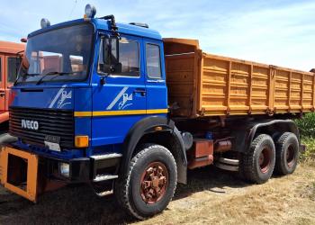 IVECO 330-35, KM 375,000, 1984, THREE-SIDED TIPPER