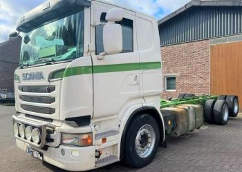 Scania R 560, chassis, 6x2, euro 5, year 2014