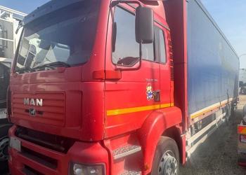 MAN TGA 360, CENTINATO 9,5 MT, 2003, full pneum.