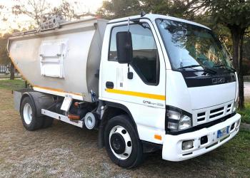 ISUZU NQR 75, COMPATTATORE