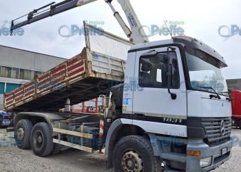 MERCEDES BENZ ACTROS 1831 K,  GRU BONFIGLIOLI 15.000 L 3 SFILI