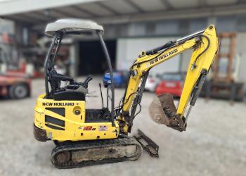 MINI ESCAVATORE NEW HOLLAND E18B 16QL, ANNO 2012