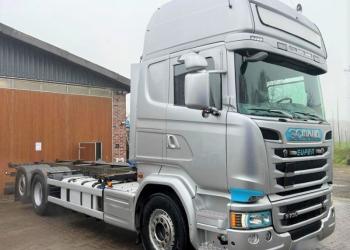 Scania R730 portacasse euro 6, anno 2014