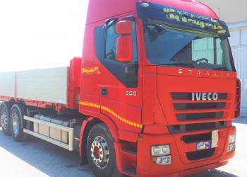 Iveco Stralis 500 porta casse, euro 5 , anno 2008