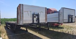 Flatbed / open semi-trailers of various lengths