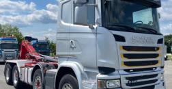 SCANIA R490 8X4 HOOKABLE WITH HOOK, YEAR 2014