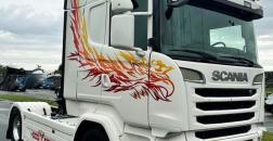 Tractor Scania R 520, V8, year 2014, euro 6