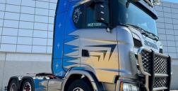 SCANIA S500 6X2 TRACTOR, YEAR 2017
