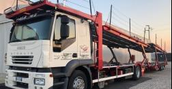 IVECO STRALIS 430 car transporter + car transporter trailer