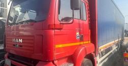 MAN TGA 360, CENTINATO 9,5 MT, 2003, full pneum.